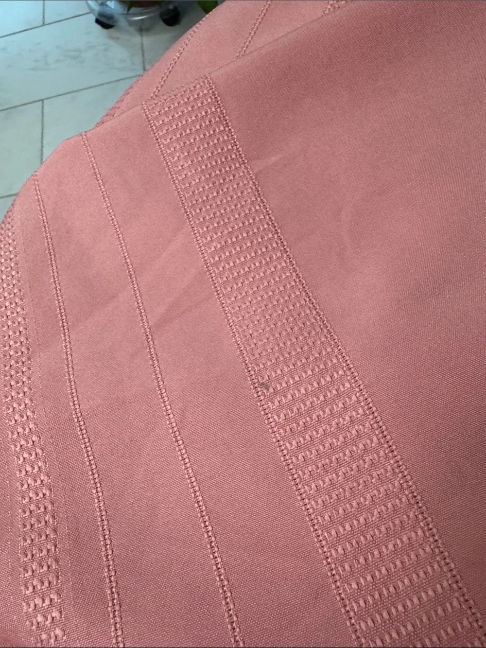 Classic Pink Oval Tablecloth - Home Dining